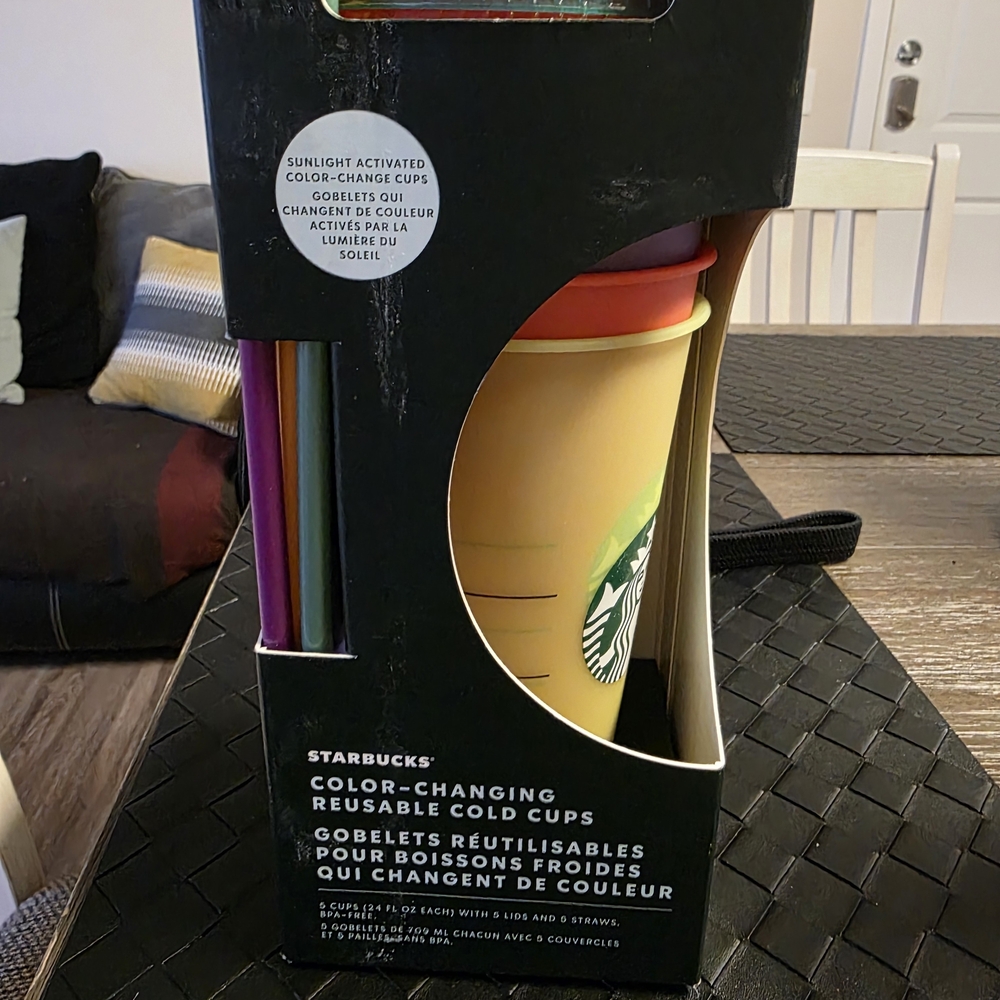 Starbucks Vibrant Reusable Cups Set